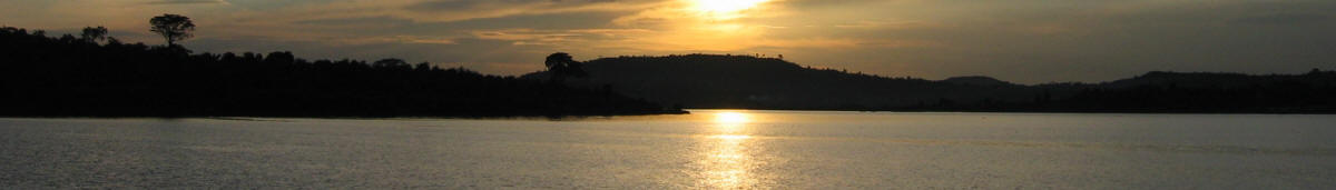 Sonnenuntergang am Victoriasee